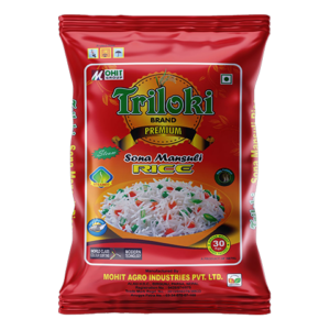 Triloki Premium Steam Sona Mansuli Rice